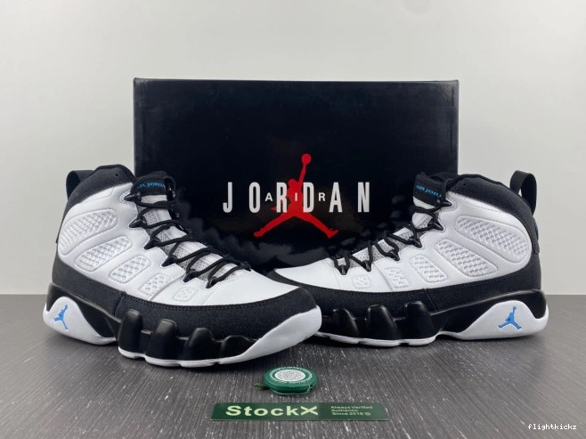 University CT8019-140 Blue Jordan 9 Air Retro 1207